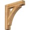 Ekena Millwork Thorton Block Rough Sawn Bracket, Western Red Cedar, 6"W x 34"D x 38"H BKT06X34X38THR05RWR - alternate 1